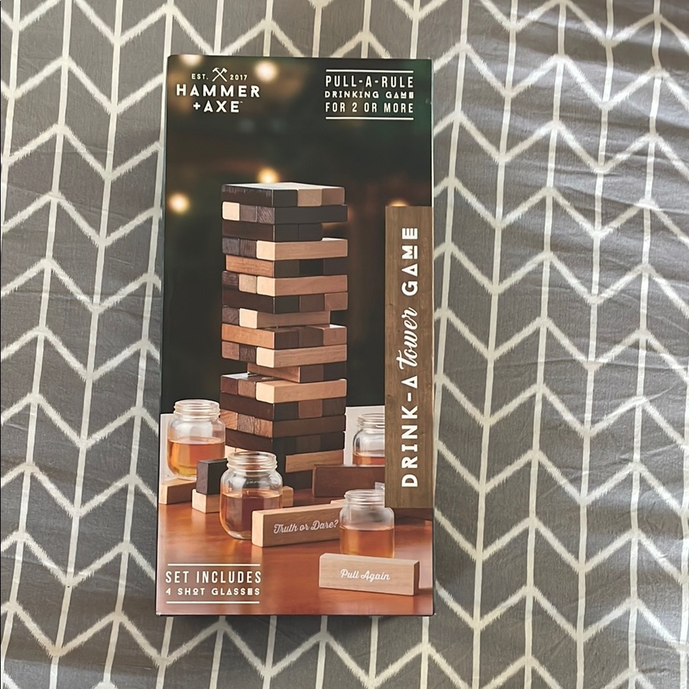 BRAND NEW Drink-A-Tower Game - Jenga